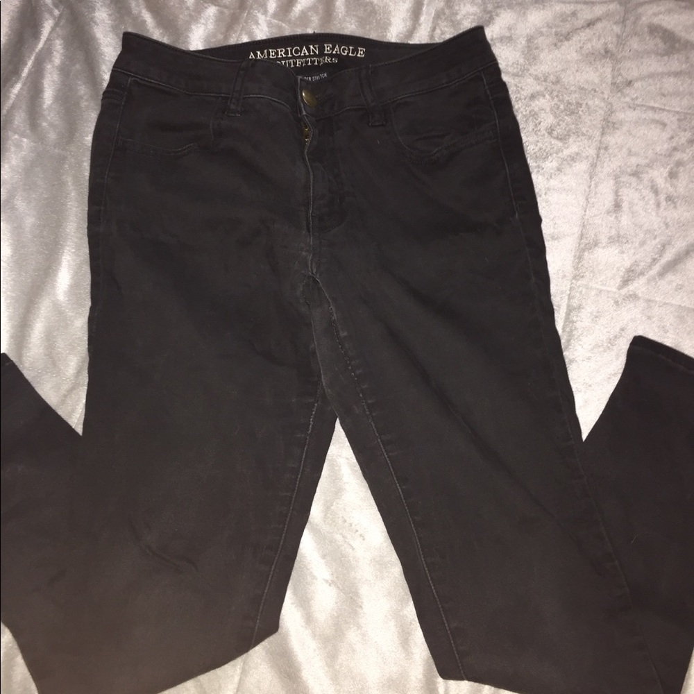Black American Eagle Jeans